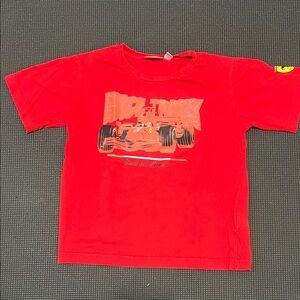 Ferrari Red Kids Short Sleeve Tee